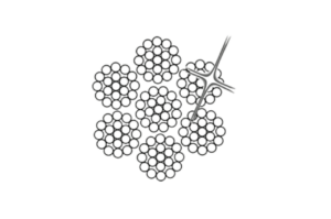 Ståltau rustfritt AISI 316 7X19