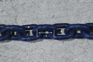 G-100 Fram kortlenket kjetting