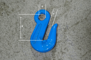 G-100 innkortingskrok med øye