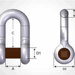 Grillete avellanado (nº 830)